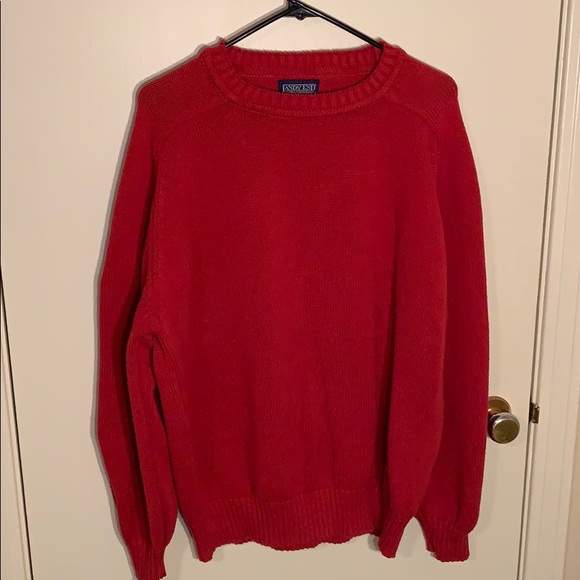 Lands' End Sweaters Red Lands End Sweater Poshmark